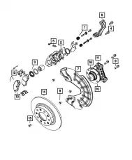 SPRING KI 68163823AA CHRYSLER