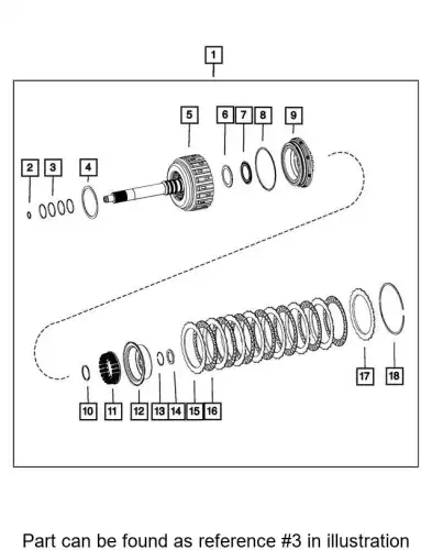 SEAL RING 68269569AA CHRYSLER