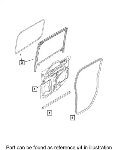 SEAL 68400040AA CHRYSLER