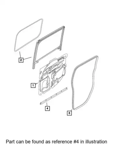 SEAL 68400041AA CHRYSLER