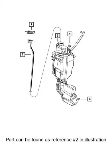 DIPSTICK 68402256AA CHRYSLER