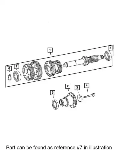 BEARING 68038906AA CHRYSLER
