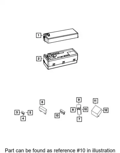 FUSE 68271044AA CHRYSLER