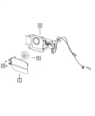 DOOR 68040389AE CHRYSLER