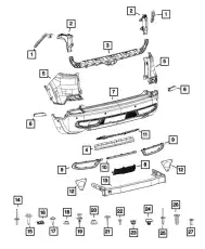 FASCIA 68410469AB CHRYSLER