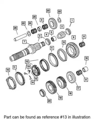 BALL 68043235AA CHRYSLER