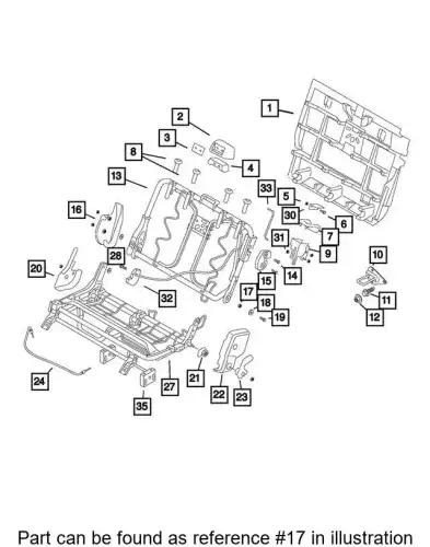 BUSHING 68275712AA CHRYSLER