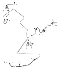 HOSE 68171896AC CHRYSLER