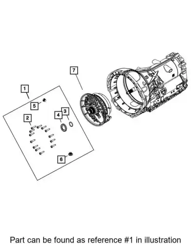 SEAL 68419200AA CHRYSLER