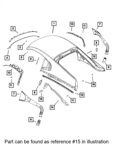 SEAL 68172150AB CHRYSLER