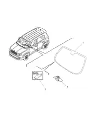 WINDSHIEL 68425304AA CHRYSLER