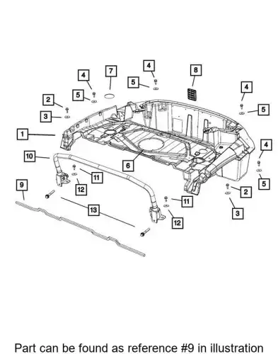 SEAL 68174036AB CHRYSLER