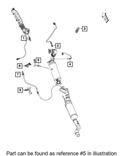 SENSOR 68277008AA CHRYSLER