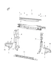 68437118AA SEAL CHRYSLER