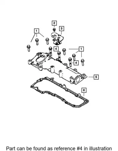 SCREW 68280562AA CHRYSLER