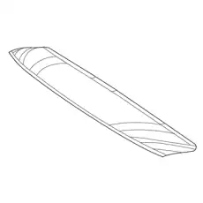HOOD 68185639AC CHRYSLER