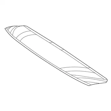 HOOD 68185639AC CHRYSLER