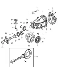 SEAL 68049798AA CHRYSLER