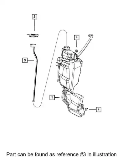 DIPSTICK 68050782AA CHRYSLER