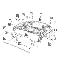 PAN 68284745AA CHRYSLER