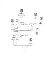 Крышка расширительного бачка CHRYSLER 68290247AA