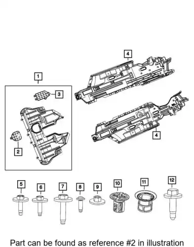 DOOR 68290894AB CHRYSLER