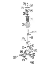 ARM 68195574AB CHRYSLER