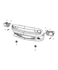 LAMP 68195789AB CHRYSLER