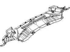 SHIELD 68060070AB CHRYSLER