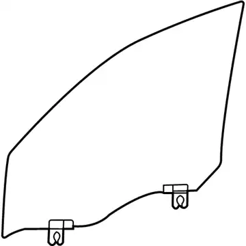 GLASS 68292952AC CHRYSLER