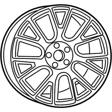 WHEEL 6DB71JXYAA CHRYSLER