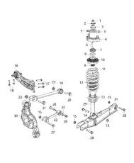 SPRING 68066364AB CHRYSLER