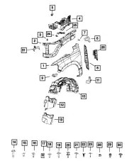 SILENCER 68202607AB CHRYSLER
