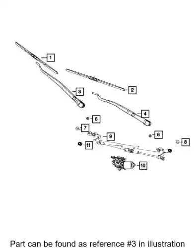 ARM 68301828AA CHRYSLER