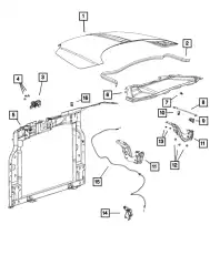 HOOD 68070524AB CHRYSLER