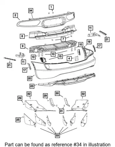 SEAL 68302138AB CHRYSLER