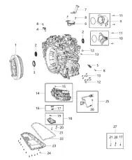 SEAL 68070621AA CHRYSLER