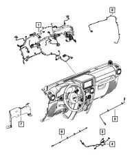WIRING 68206160AD CHRYSLER