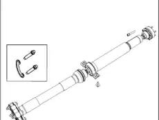 SHAFT 68206211AB CHRYSLER