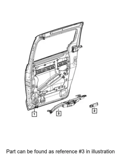 TRACK 68303288AC CHRYSLER