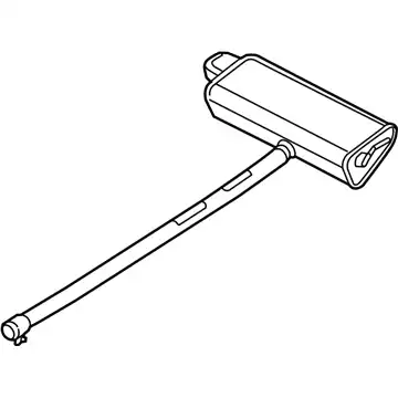 MUFFLER 68304160AA CHRYSLER