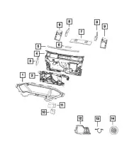 SILENCER 68073376AC CHRYSLER