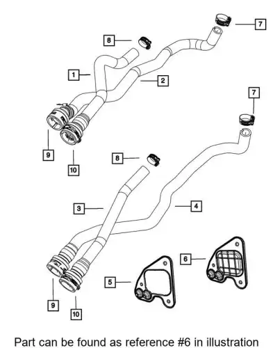 SEAL 68073585AC CHRYSLER