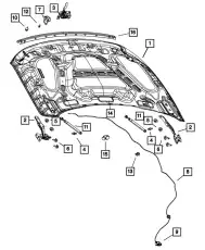 SEAL 68078126AA CHRYSLER