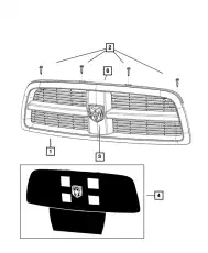 SEAL 68078126AF CHRYSLER