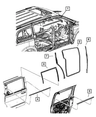 SEAL 68078281AD CHRYSLER