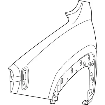 FENDER 68307086AA CHRYSLER