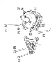 Генератор CHRYSLER 68078950AB