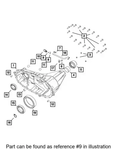 SEAL 68210367AA CHRYSLER