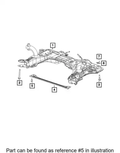 SCREW 68210572AA CHRYSLER